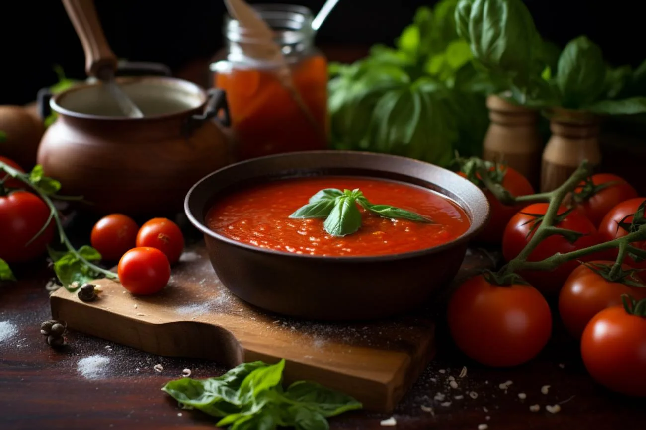Tomatsoppa recept med färska tomater